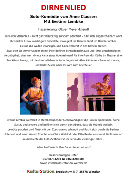 Dirnenlied - Kulturstation Wetzlar