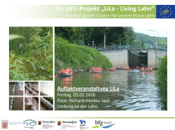 Lila Living Lahn - Hess. Ministerium für Umwelt, Klimaschutz