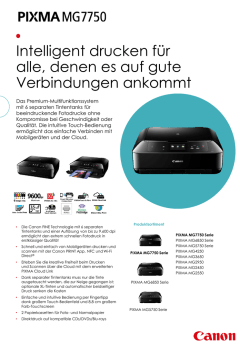 Intelligent drucken f&uuml;r alle, denen es auf gute Verbindungen ankommt