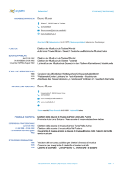 Muser Bruno - Autonome Provinz Bozen