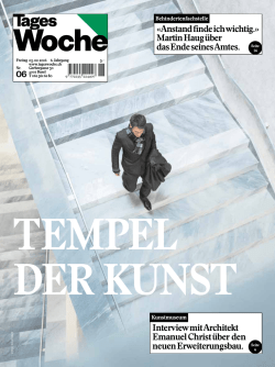 Interview mit Architekt Emanuel Christ &uuml;ber den neuen