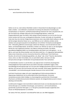 Haschisch statt Mais - wenn Dummheit auf der Wiese w&auml;chst Stellen