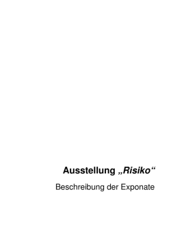Handout zur Ausstellung