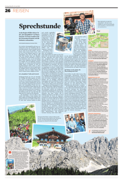 Sprechstunde - Wilder Kaiser