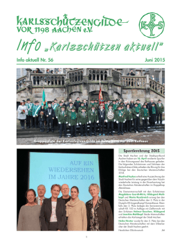 Info Nr. 56 - Karlssch&uuml;tzen