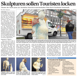 Skulpturen sollen Touristen locken - Kirchenkreis Leine