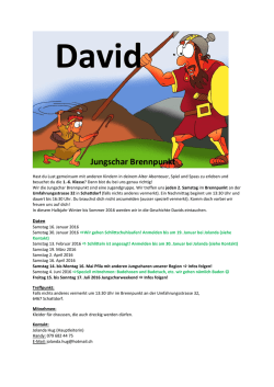 Jungschar Brennpunkt