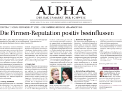 Die Firmen-Reputation positiv beeinflussen