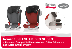 Römer KIDFIX SL + KIDFIX SL SICT