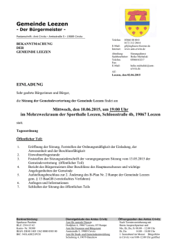 Gemeinde Leezen