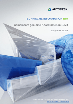 Technische Information zu gemeinsam - BIM-Blog