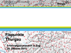 Neue Koordinaten für den Thurgau
