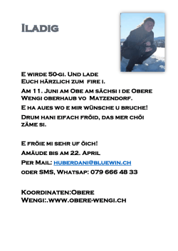 Koordinaten:Obere Wengi:.www.obere-wengi.ch
