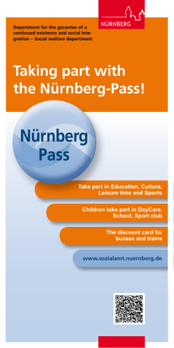 Nürnberg-Pass-Flyer Englisch