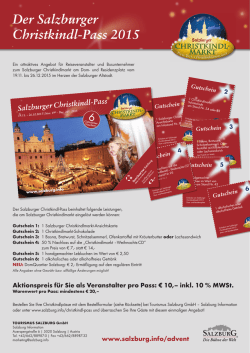 Der Salzburger Christkindl