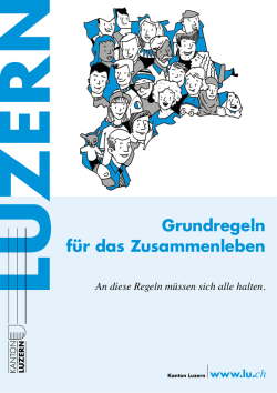 Grundregeln f&uuml;r das Zusammenleben - DISG