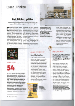 Gut, B&auml;cker, gr&ouml;&szlig;er