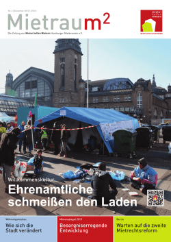 Ehrenamtliche schmei&szlig;en den Laden