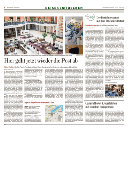 Hier geht jetzt wieder die Post ab