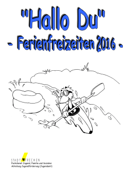 Hallo Du 2016 - Stadt Frechen