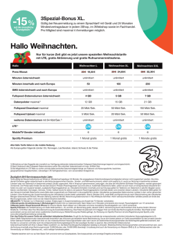 Hallo Weihnachten.
