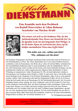 Hallo Dienstmann - Thomas Sessler Verlag