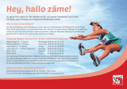 Hey, hallo z&auml;me!