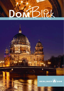 Mai 2015 - Berliner Dom