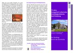 Ein Streifzug durch die Geschichte der Dreifaltigkeitskirche Bad