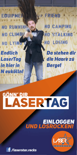 laserstar berlin flyer - Lasertag Berlin Laserstar