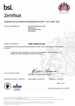 Zertifikat (Deutsch)