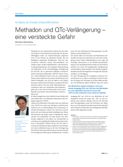 Methadon und QTc-Verlängerung – eine versteckte Gefahr