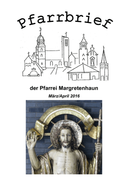 März-April 2016 - Pfarrei Margretenhaun