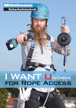 I want UniDrive - Mittelmann Sicherheitstechnik