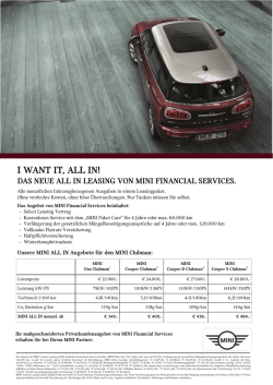 I WANT IT, ALL IN!