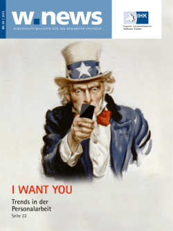 I WANT YOU