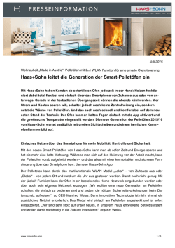 Haas+Sohn leitet die Generation der Smart