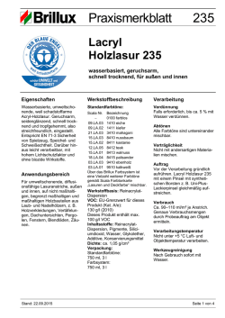 Praxismerkblatt 235