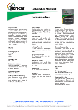 Heizk&ouml;rperlack