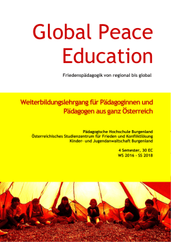 Infofolder - P&auml;dagogische Hochschule Burgenland