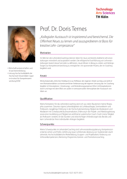 Prof. Dr. Doris Ternes
