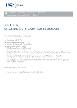 serie pfn - TROX GmbH