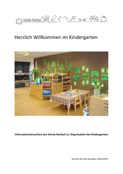 Herzlich Willkommen im Kindergarten
