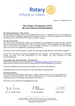 Formular-Download -  - Rotary Stiftung zu Lübeck