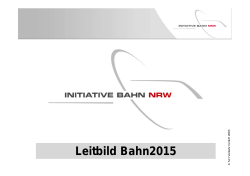 030708 Leitbild Bahn2015 Präsentation
