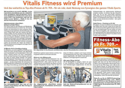 Informationen - Vitalis Sports