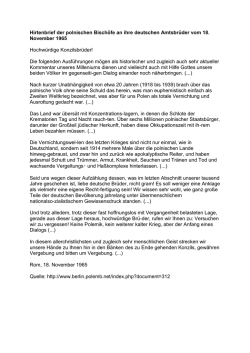 Hirtenbrief (Auszug) vom 18. November 1965 21,8 KB