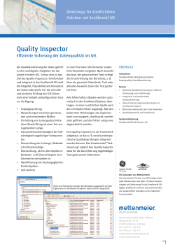 Quality Inspector - Mettenmeier GmbH