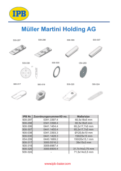 Martini Holding AG Müller Martini Holding AG - Arena