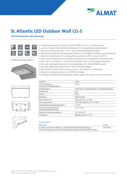 SL Atlantic LED Outdoor Wall CG-S